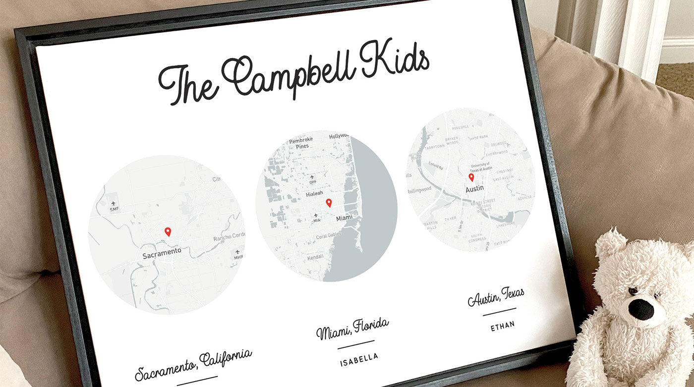 Personalizable Map Decor