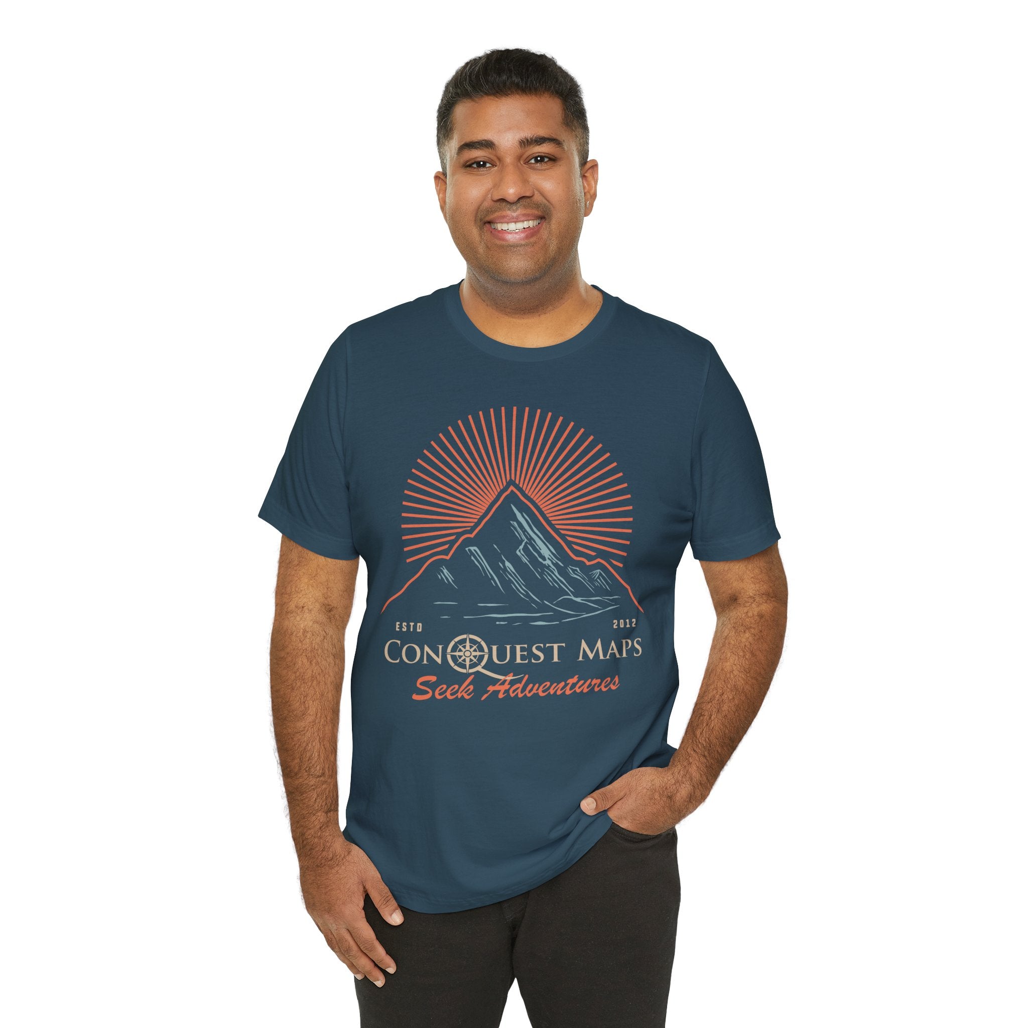 Seek Adventures Conquest Maps T-Shirt