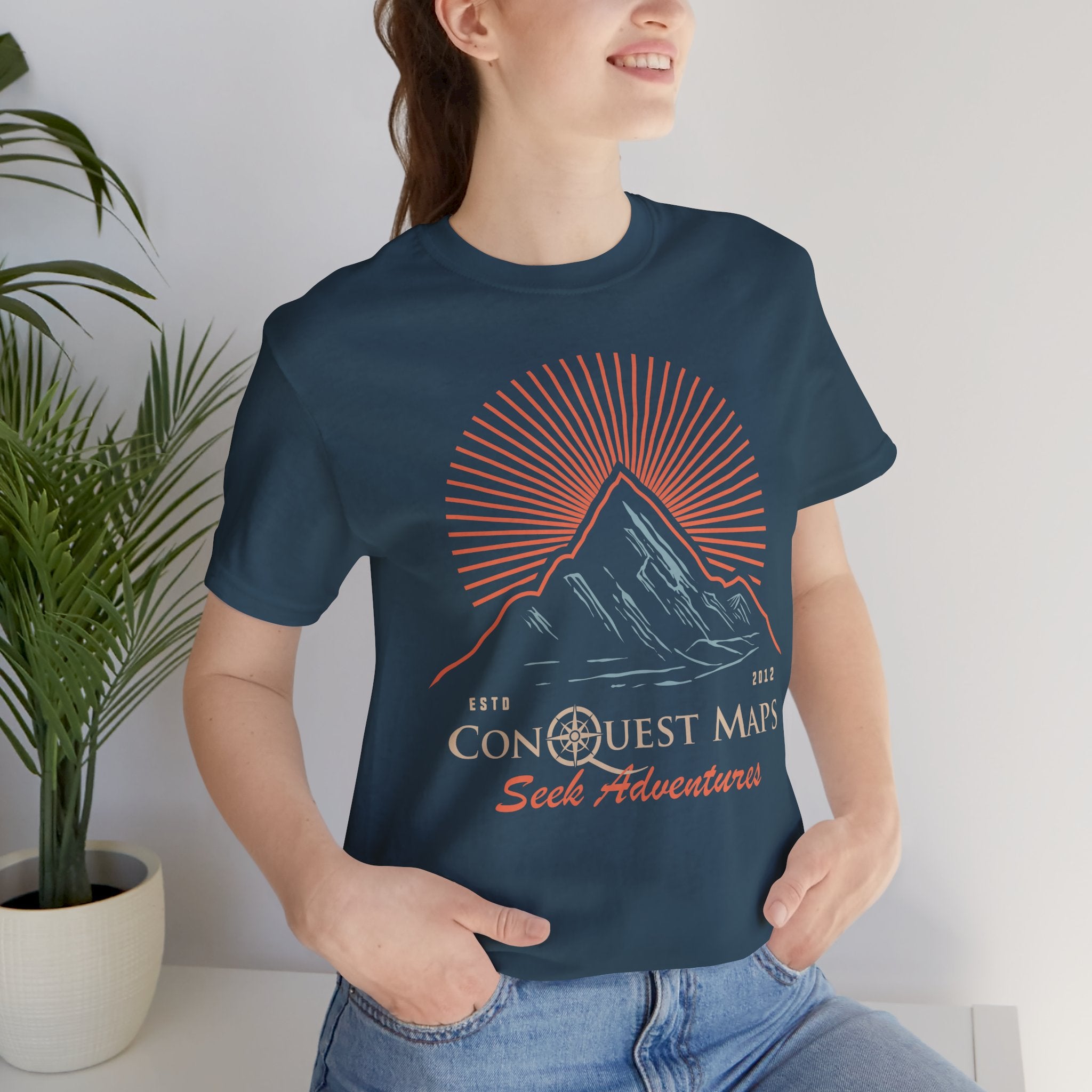 Seek Adventures Conquest Maps T-Shirt