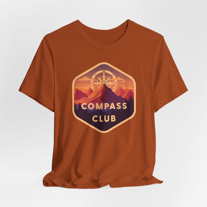 Compass Club T-Shirt - Mountains