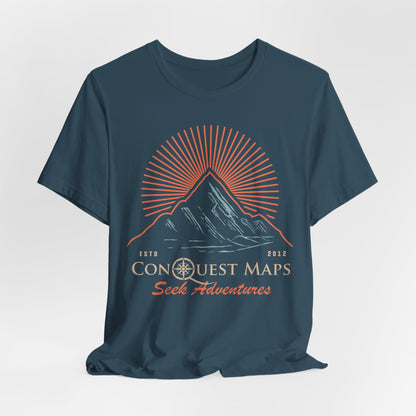 Seek Adventures Conquest Maps T-Shirt