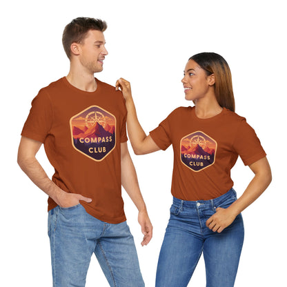 Compass Club T-Shirt - Mountains