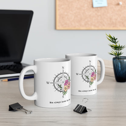 "A Change In Latitude" Travel Quote Coffee Mug (Copy) Printify