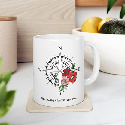 "A Change In Latitude" Travel Quote Coffee Mug (Copy) Printify