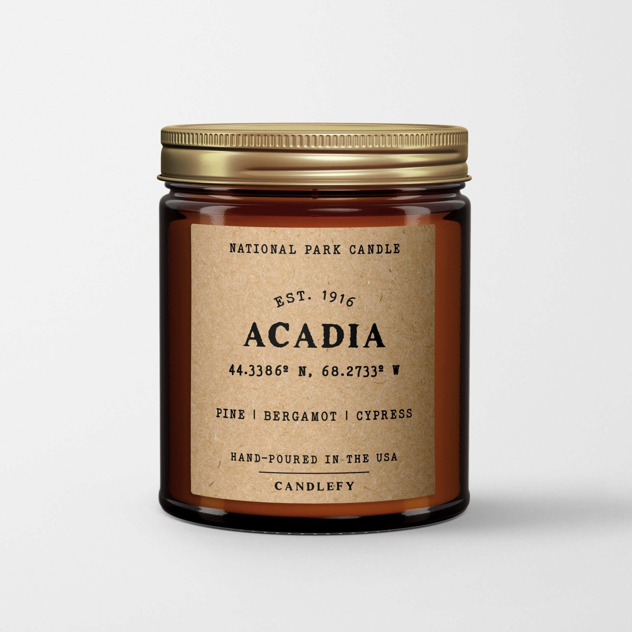 Acadia National Park Candle Candlefy