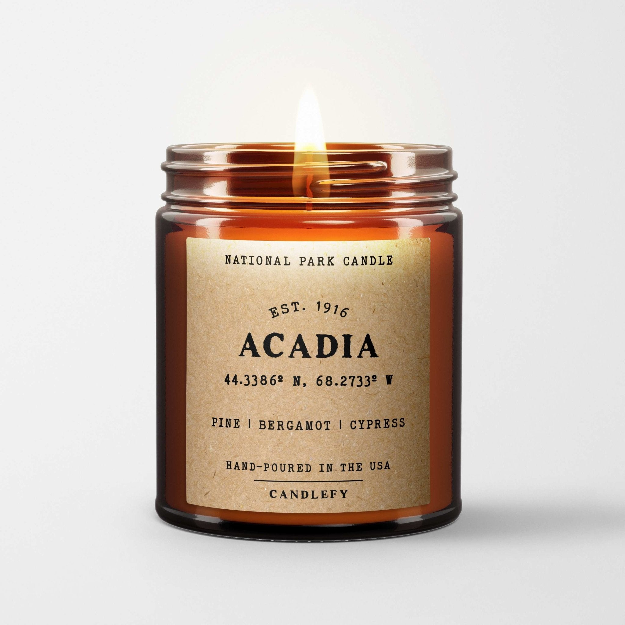 Acadia National Park Candle Candlefy