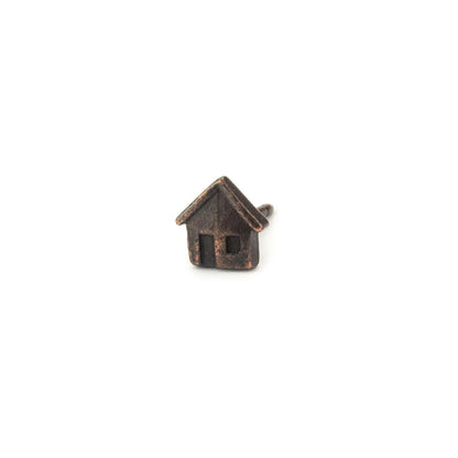 Antiqued Bronze Home Map Push Pin Conquest Maps LLC