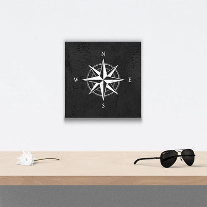 Compass Rose - Canvas Wall Art Conquest Maps LLC