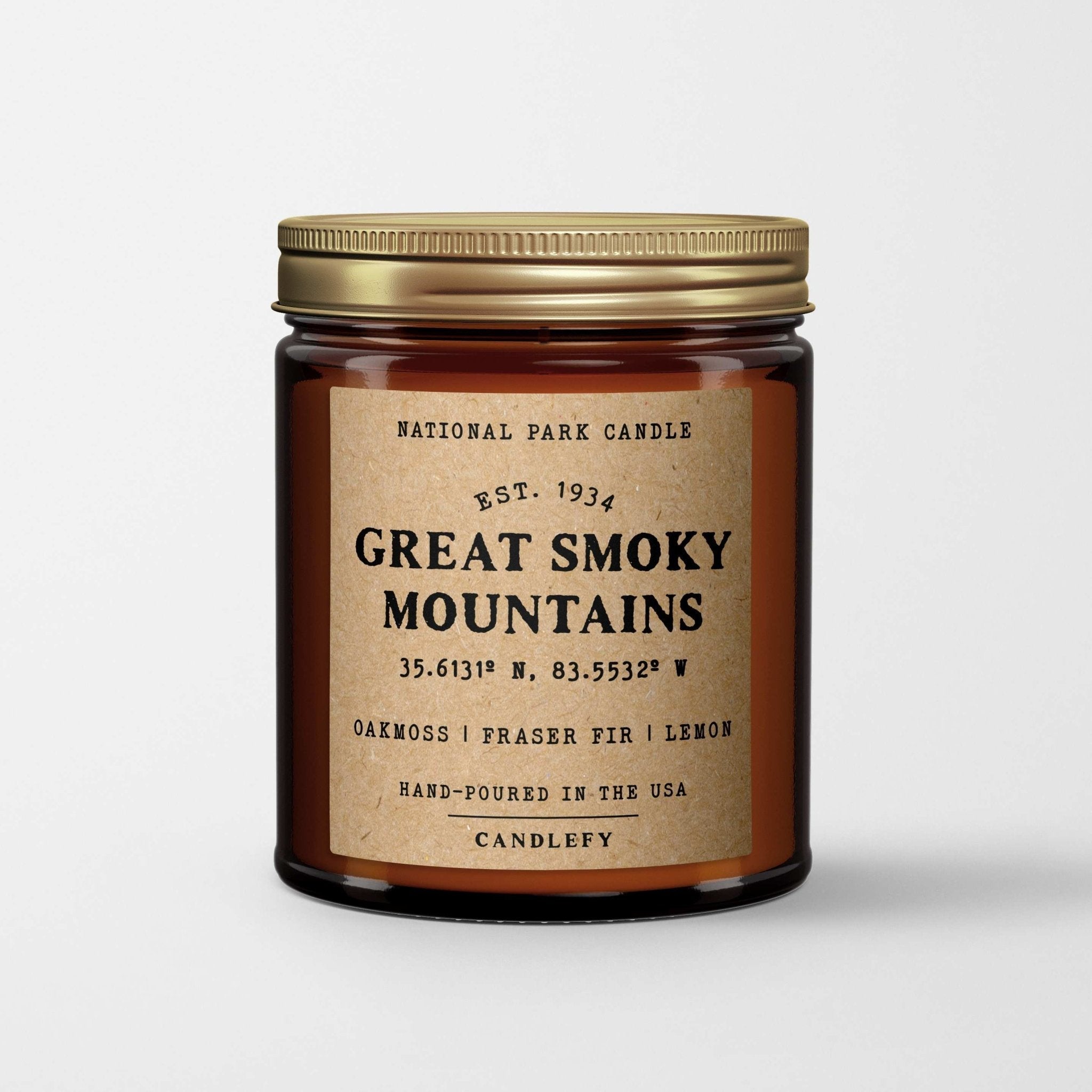 Great Smoky Mountains National Park Candle Candlefy