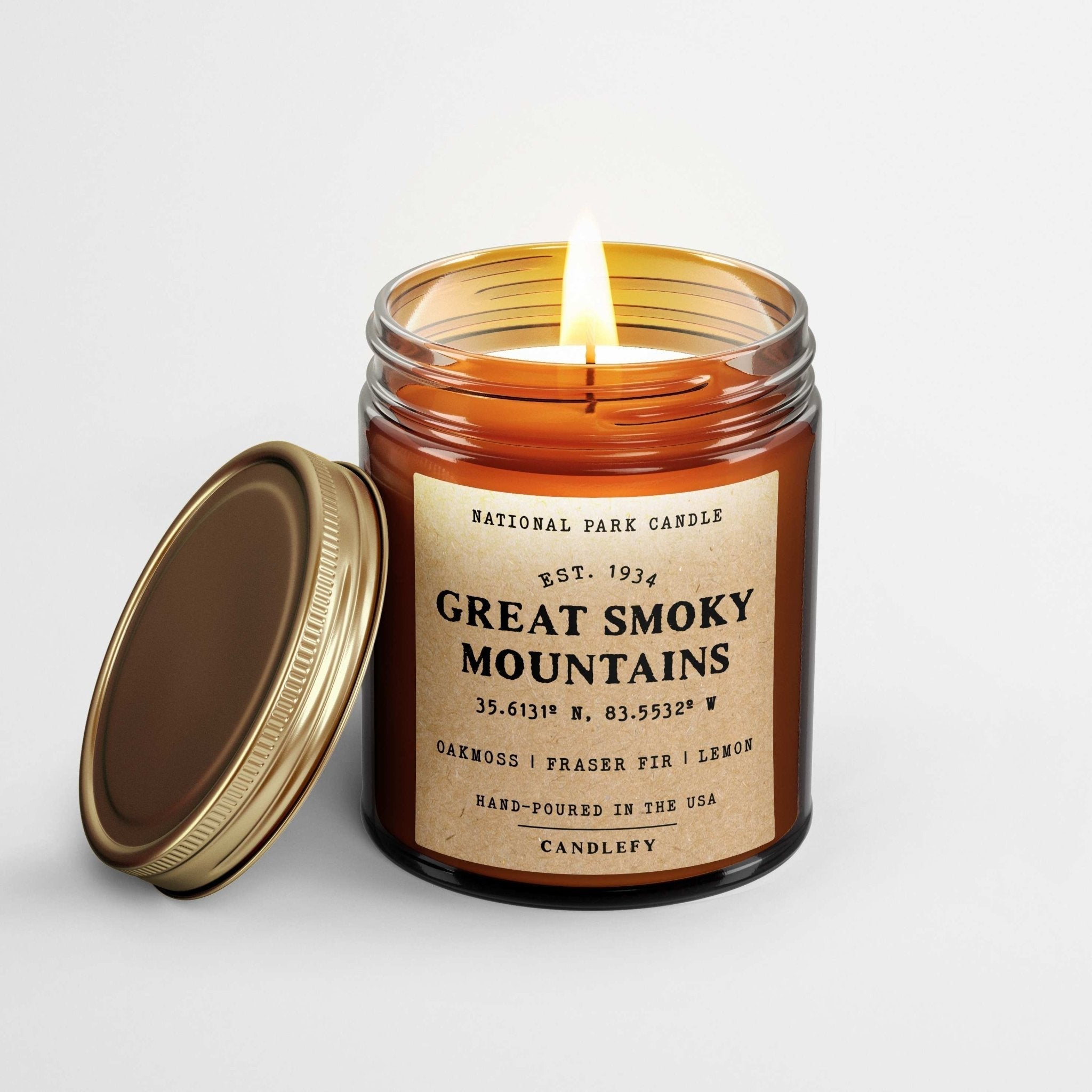 Great Smoky Mountains National Park Candle Candlefy