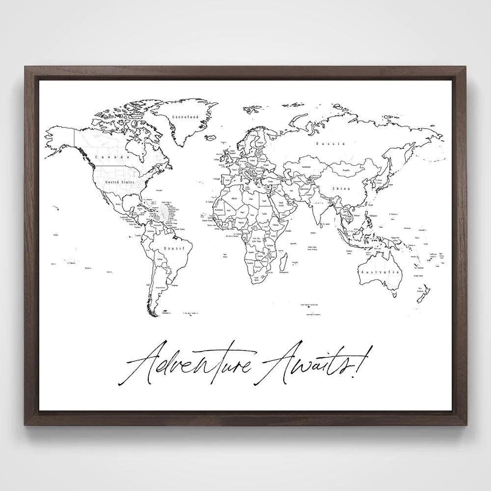 Adventure Tumbler | Pacific North West Tumbler | high quality world Map Tumbler | Adventure Awaits | Customizable