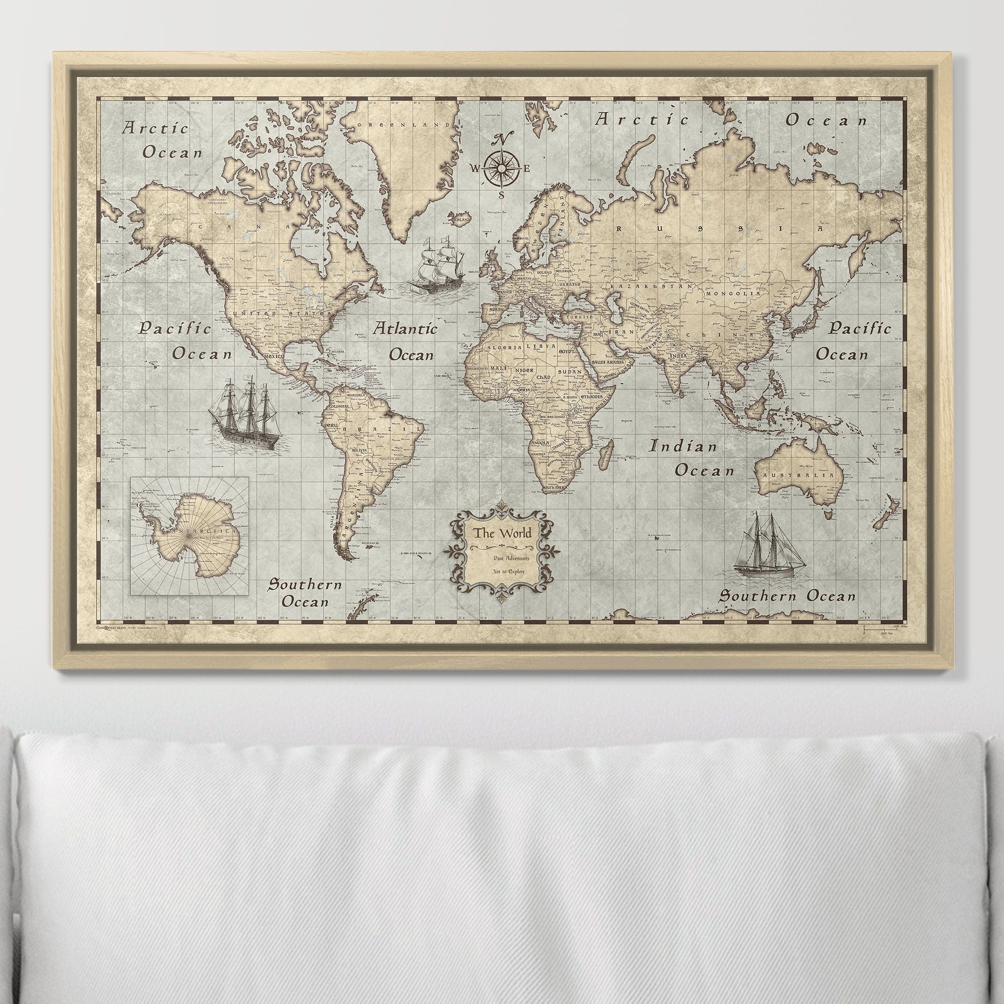 Push pin world map wall art with pins World map canvas World map Push Pin store World map print wall art Custom map gift travel map personalized