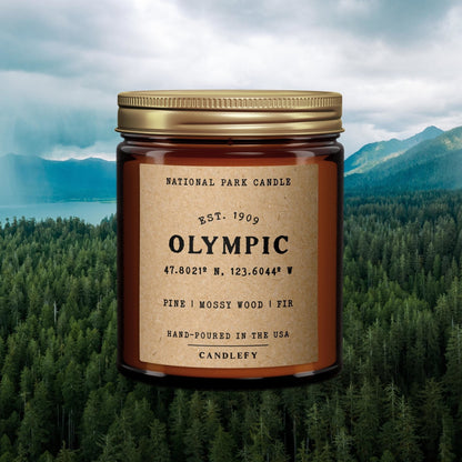 Olympic National Park Candle Candlefy