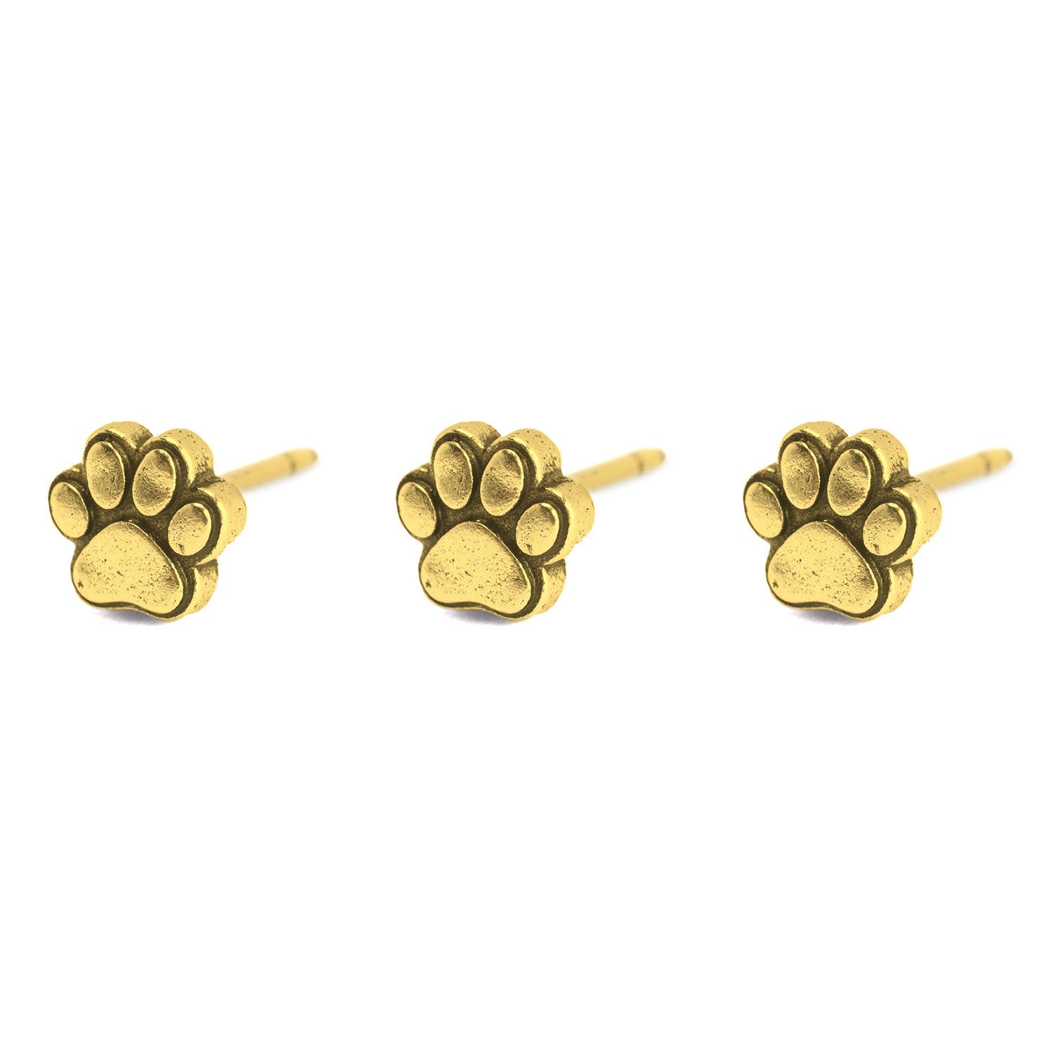 Pawprint Map Push Pins Conquest Maps LLC