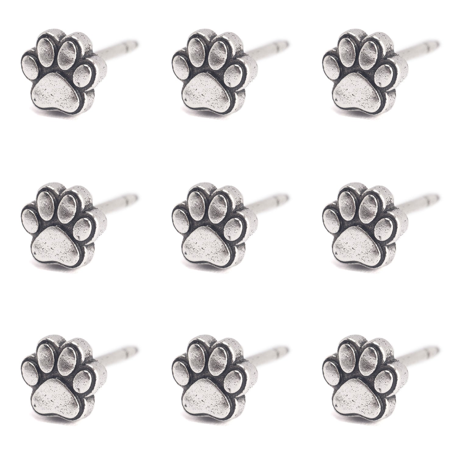 Pawprint Map Push Pins Conquest Maps LLC