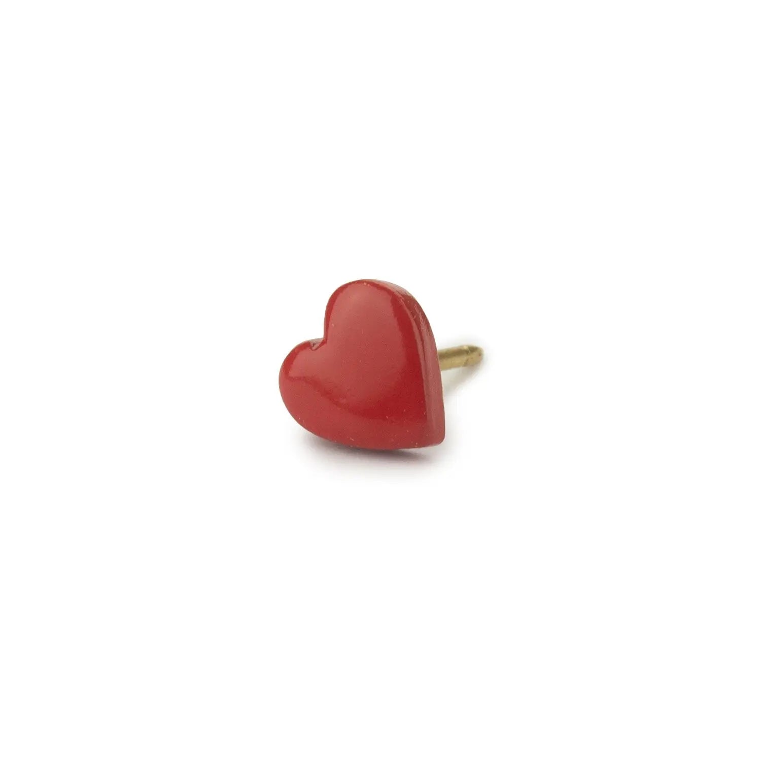 Red Heart Map Push Pin Conquest Maps LLC