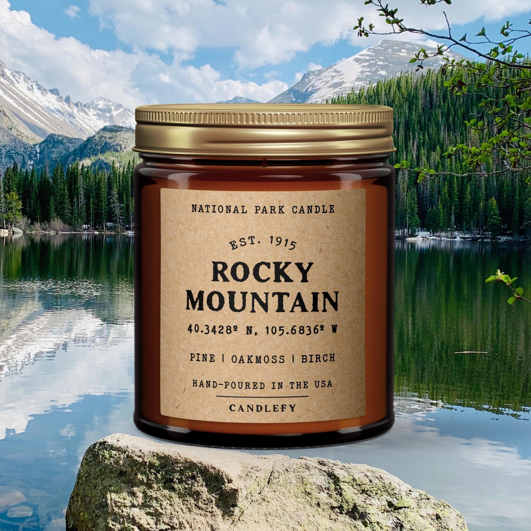 Rocky Mountains National Park Candle Candlefy