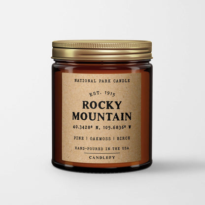 Rocky Mountains National Park Candle Candlefy