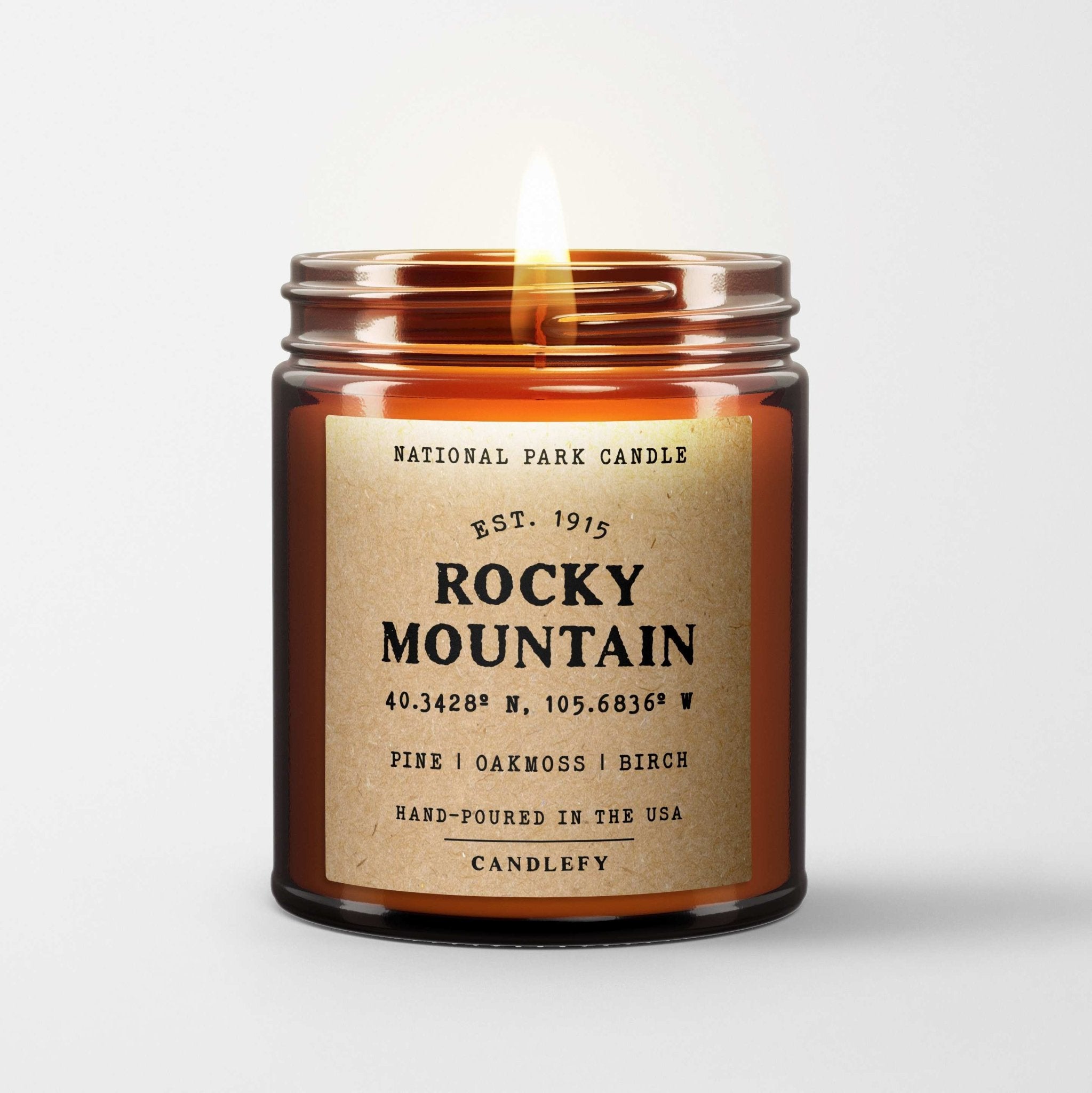 Rocky Mountains National Park Candle Candlefy