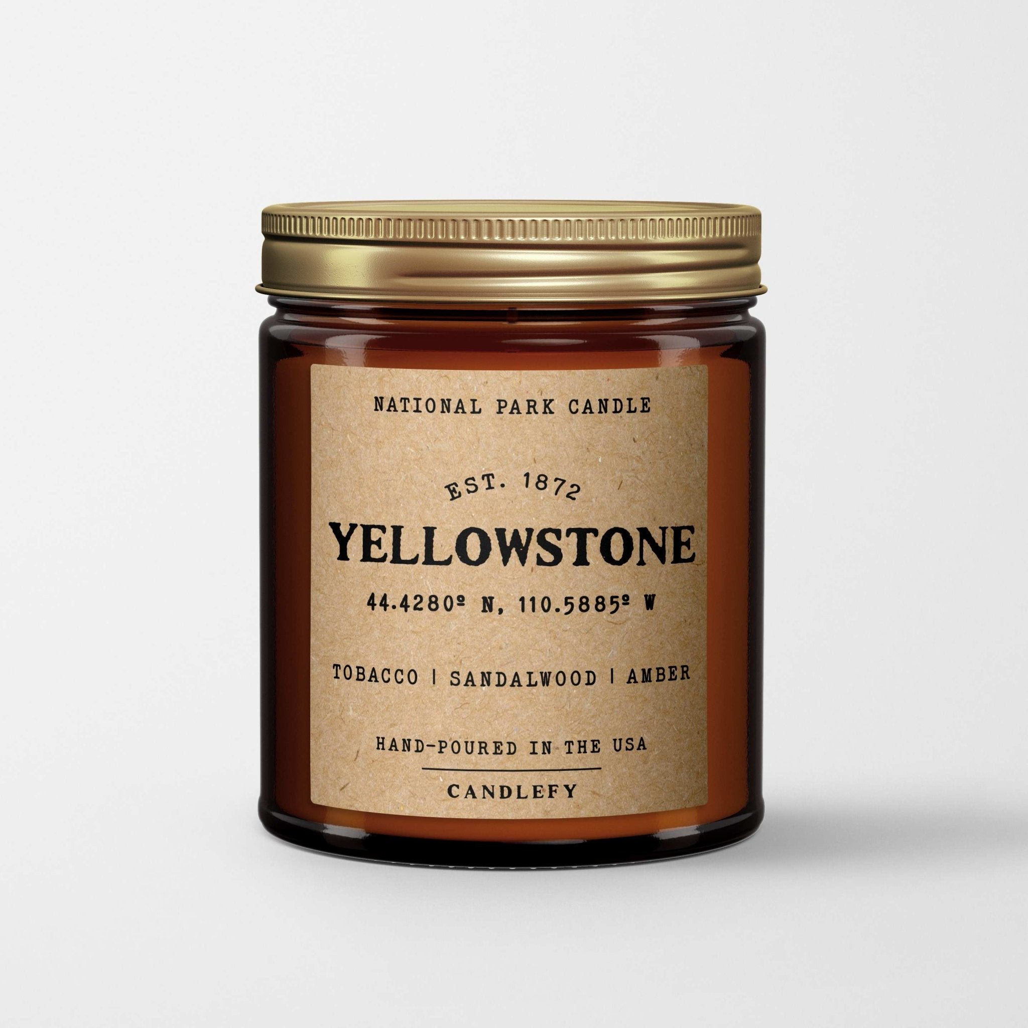 Yellowstone National Park Candle Candlefy