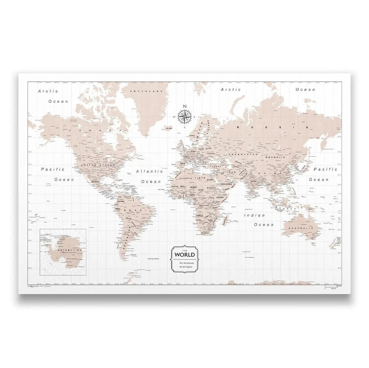 World Travel Maps | Inspire Your Next Trip | Conquest Maps