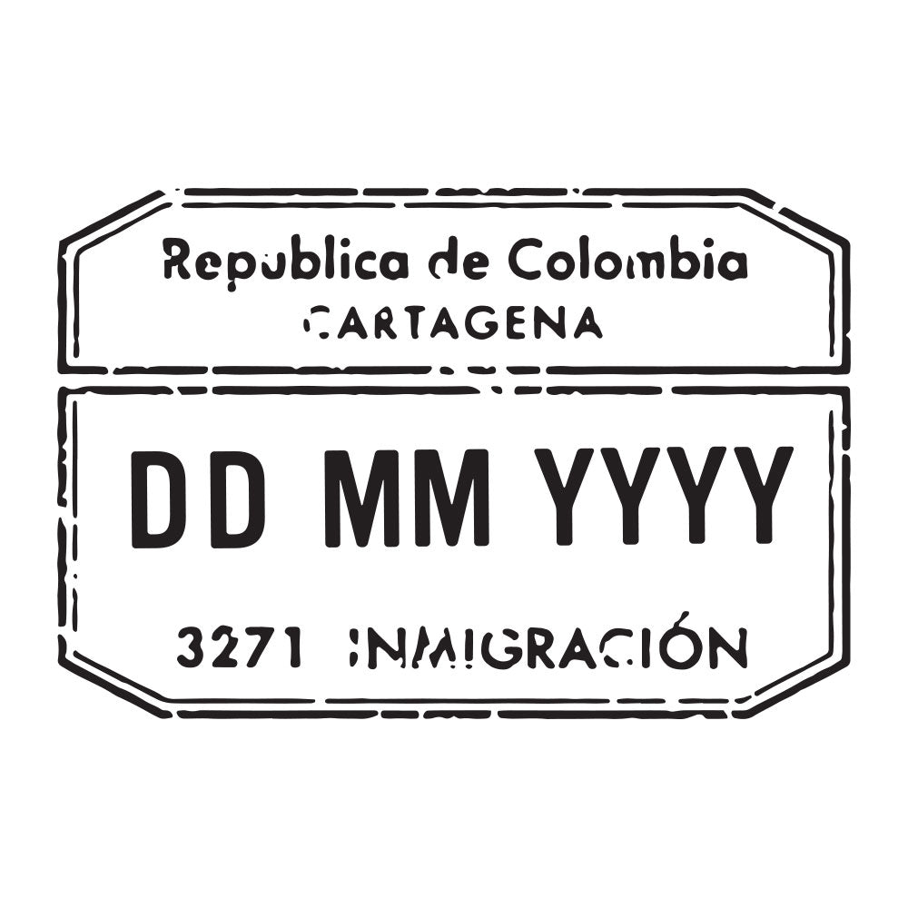 Passport Stamp Decal - Tonga freeshipping - Conquest Maps LLC