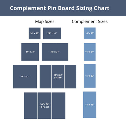 Expansion Pin Board - Natural Earth CM Pin Board