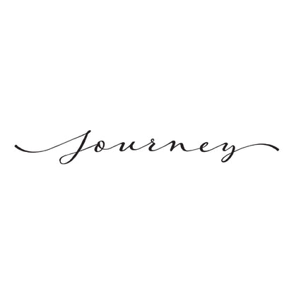 Journey - Word Decal Graphic CM Vinyl Graphics