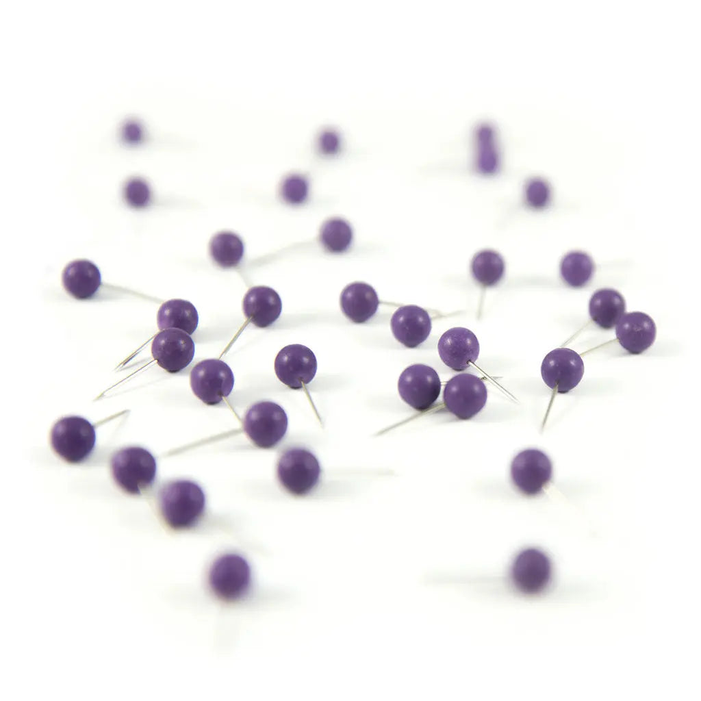 Map Push Pins: Royal Violet - Matte Finish CM Push Pins