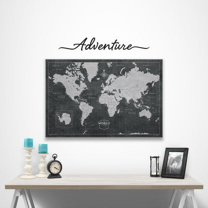 Adventure - Word Decal Graphic CM Vinyl Graphics