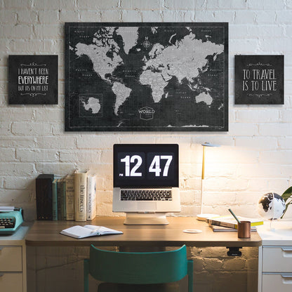 I Haven't Been Everywhere - Canvas Wall Art Conquest Maps LLC