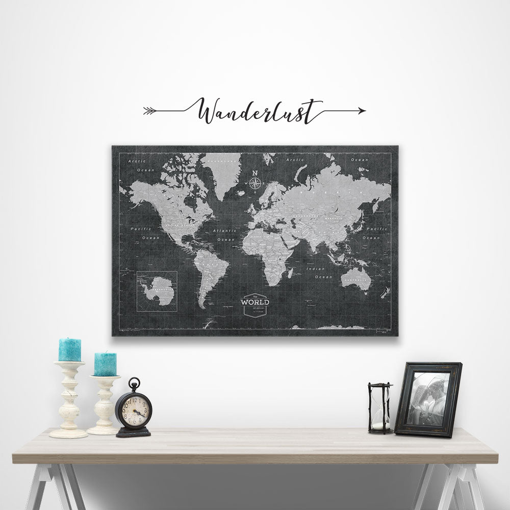 Wanderlust - Word Decal Graphic CM Vinyl Graphics